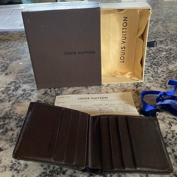 LOUIS VUITTON DAMIER MENS WALLET - Picture 3 of 13